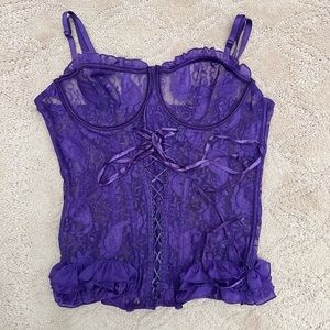 Seven ‘Til Midnight Purple Lace Corset